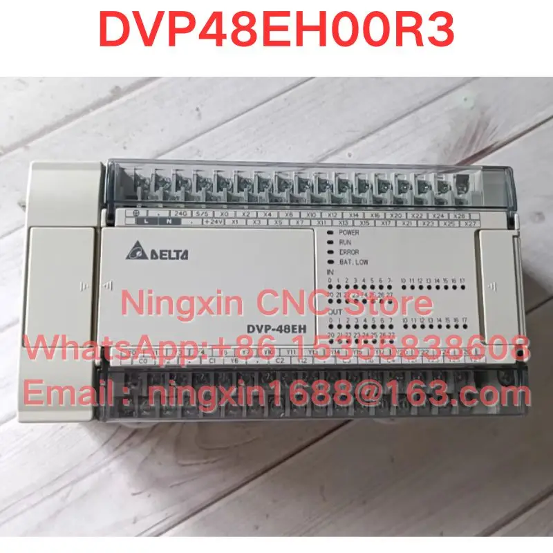 

Used DVP48EH00R3 PLC Functional test OK