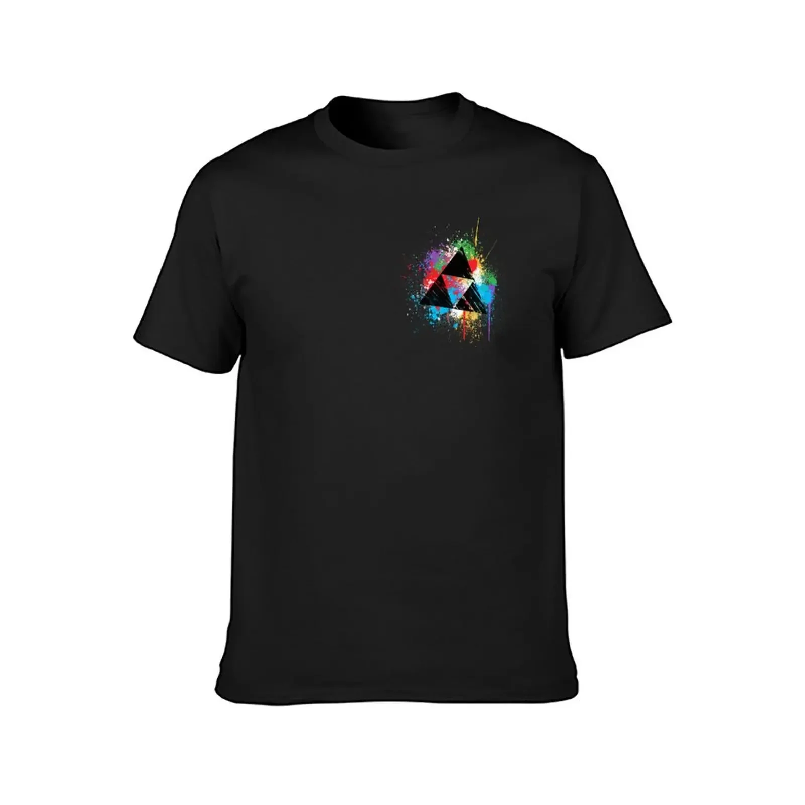 Triforce Paint T-Shirt cute clothes graphic shirts anime mens graphic t-shirts anime