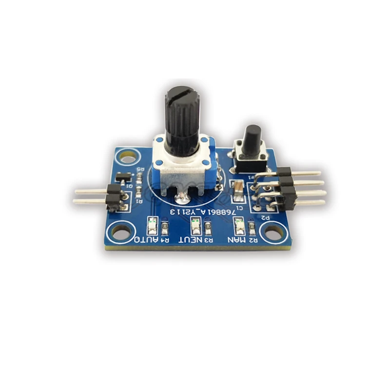 5V Servo Controller Steering Gear Tester Module With Rotating Potentiometer Switch Three Control Modes