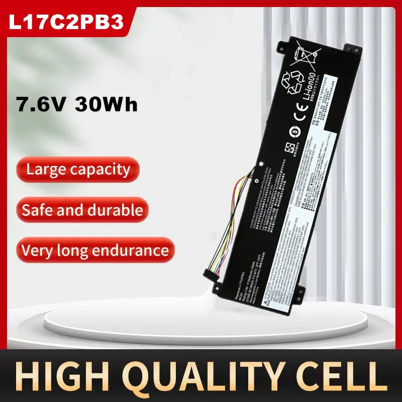 L17C2PB3 Laptop Battery For Lenovo V130-15IGM V130-15IKB V330-15IKB V330-15ISK V530-14IKB V530-15IKB L17L2PB3 L17M2PB3 L17M2PB4