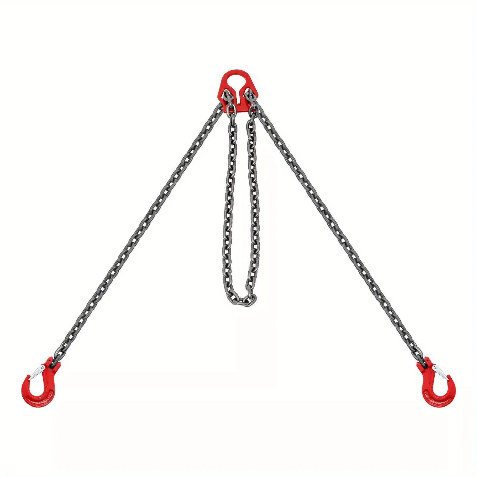 Imbracatura a catena regolabile 5T/11023 libbre 5/16 pollici * 10FT con catene di sollevamento con gancio di presa 5T/11023 libbre