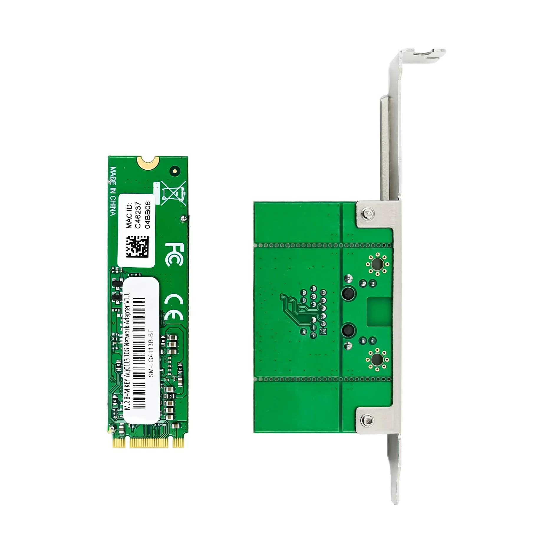 

SUNWEIT ST7460 M.2 B+M KEY AQC113 10GbE RJ45 Server NIC External Wired 10Gbps Transmission Rate in Stock