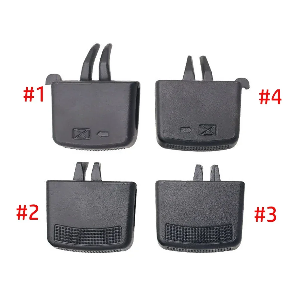 1/4x รถ A/C Air Vent Grille Tab คลิปสําหรับ Hyundai สําหรับ VERNA สําหรับ SOLARIS 10-16 ด้านหน้าเครื่องปรับอากาศ Vent Outlets Tab Clamps