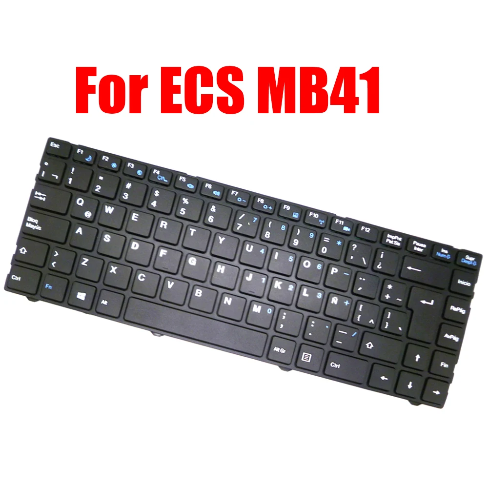 

Laptop Keyboard For ECS MB41 Latin America LA Black Without Frame