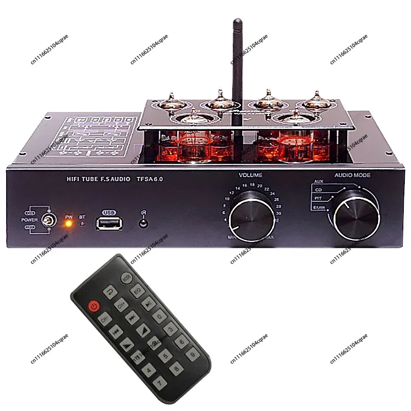 AIYIMA SMSL 6922 circuit lossless 5.0 Bluetooth Class A 6K4 6N2 Vacuum Tube Preamp hifi Tube Preamplifier Phono Preamp Amplifier