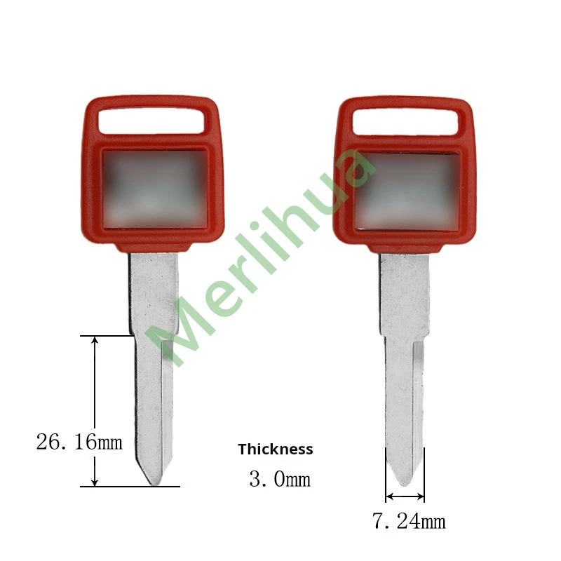 Honda motorcycle key, suitable for: Honda DIO turtle 24/27/28/34/35/52/53/54 ZX50 motorcycle key embryo