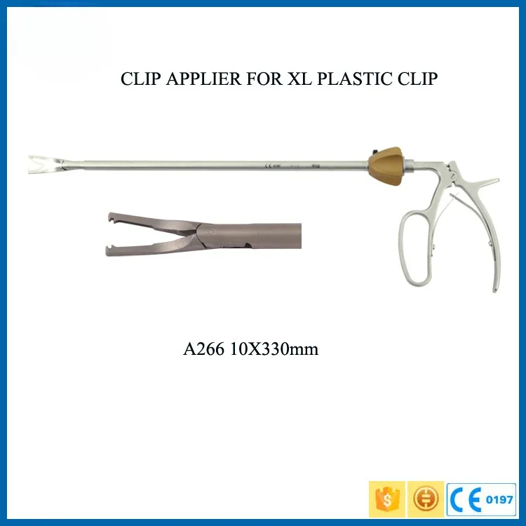 Reusable Laparoscopy Surgical  Clip Applier for Open Surgery