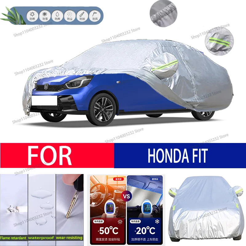 

For HONDA FIT Car clothing sun protection snow prevention antifreeze car protective cover auto cover