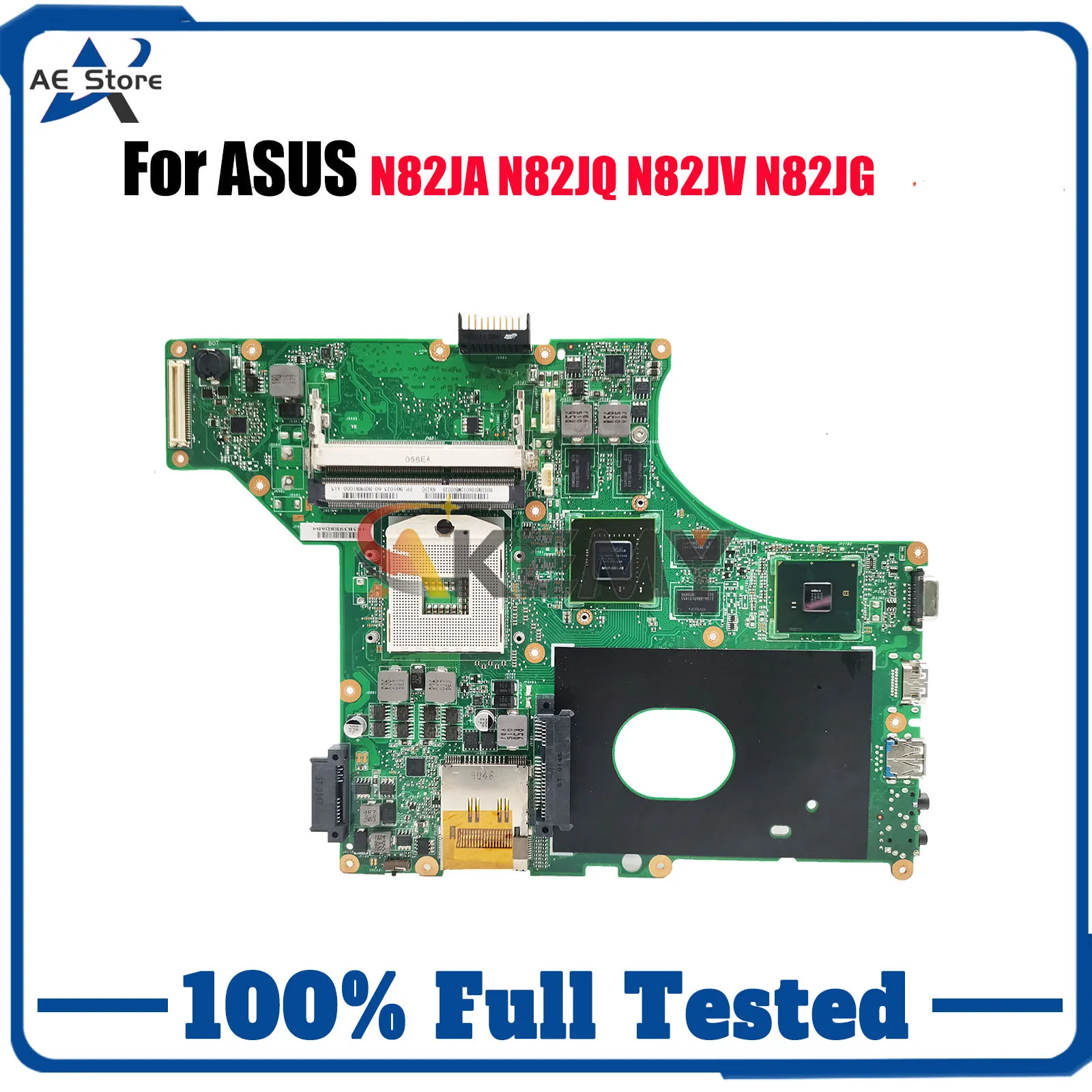 

N82JQ Laptop Motherboard For ASUS Vivobook N82JA N82JQ N82JG N82J N82JV Notebook Mainboard in stock 100% tests OK fast shipping