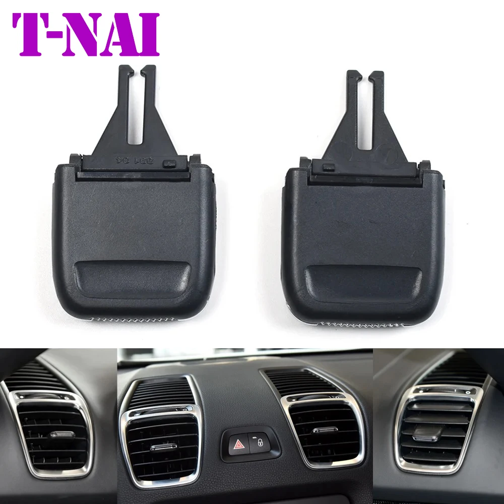 Interior Car Front Dash Air Vent Grille Tab Clip Slider Repair Kit For Porsche Boxster Cayman 2013-2020 Carrera 2008-2018