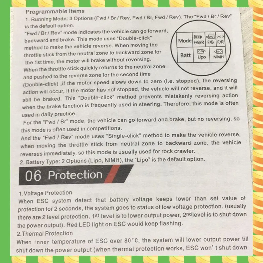 

AB53 1060 60A Водонепроницаемый матовый регулятор скорости ESC, передний тормоз и реверсивный тормоз с BEC 6 В/3 А для деталей радиоуправляемого автомобиля 1/10