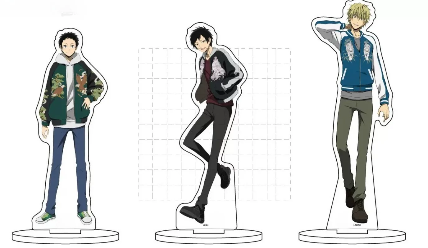 

Mikado Ryugamine Shizuo Heiwajima Izaya Orihara Acrylic Plaque Ornament Anime Toy Figures