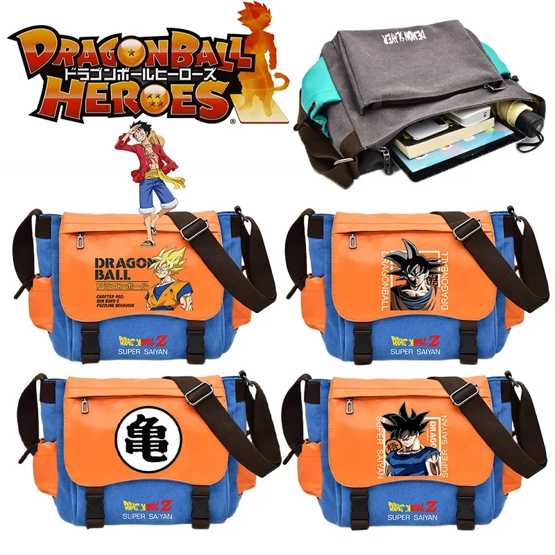 

Dragon Ball Goku Shoulder Bags Reusable Casual Outdoor Fashion Waterproof Crossbody Bag Casual Sports Men Outdoor Trend Gift