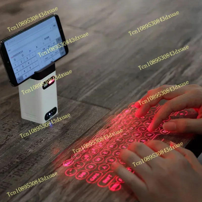 M1/KB560S Portable Mini Touch Keyboard Bluetooth Virtual Laser Keyboard Wireless Projection for Computer Phone Laptop view 5