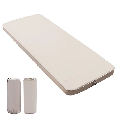 Cheese Inflatable Portable and Foldable Outdoor Camping Self-Inflating Sleeping Mattress for Outdoor Camping