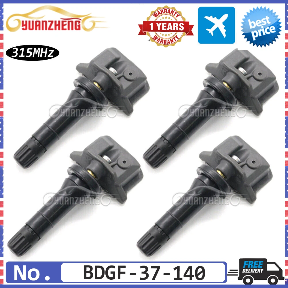 BDGF37140 315Mhz TPMS Tire Monitoring System Pressure Sensor BDGF-37-140 For Mazda 3 6 CX-30 CX-9 2019 2020