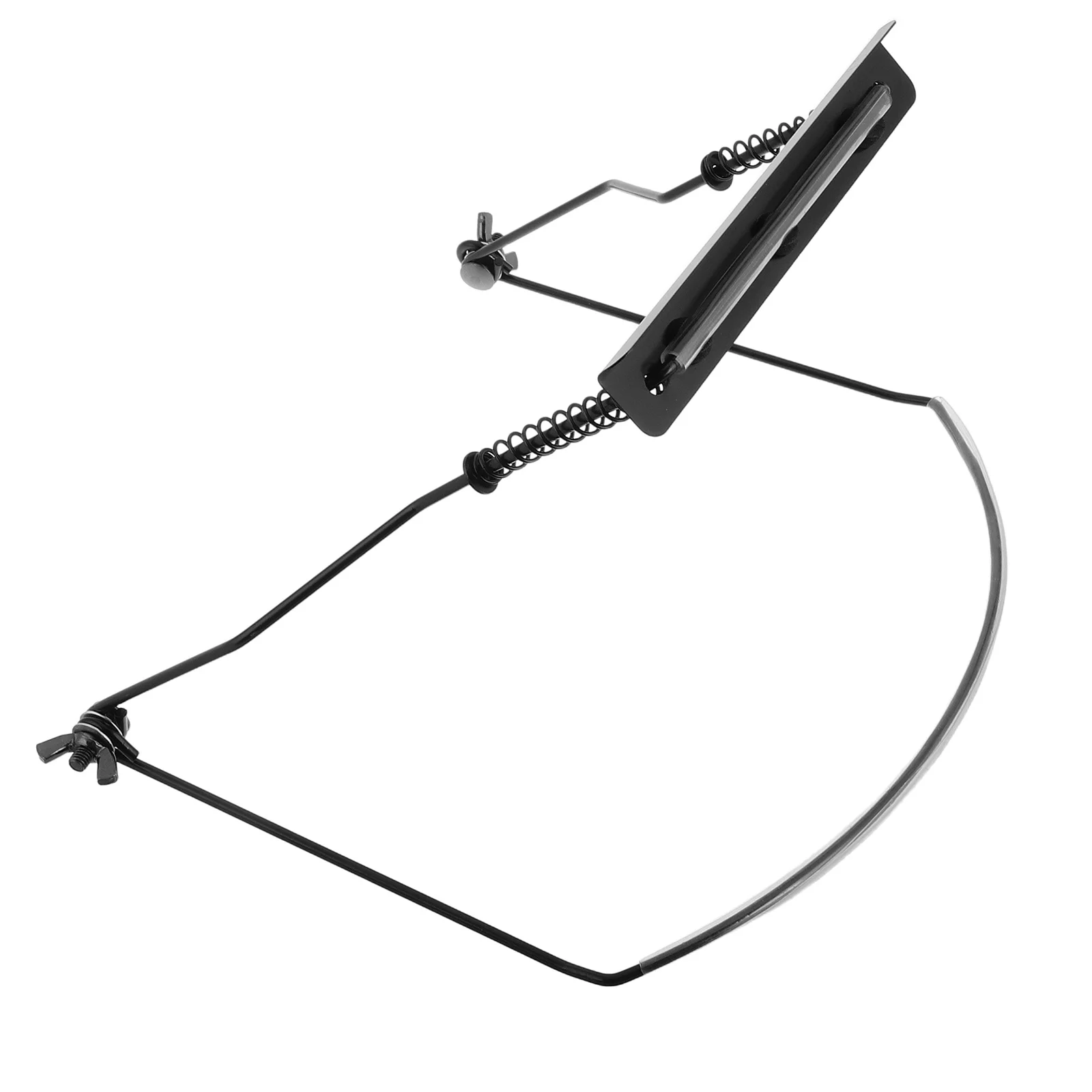 

Adjustable Metal 10 Hole Harmonica Neck Holder Hands Free Brace for Performance Musical Instrument Accessories