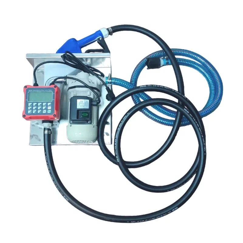 40L/min Large Flow Rate 12V 24V 220V Electric Preset Urea Water AdBlue Transfer Pump Kit with Nozzle Meter and Hose