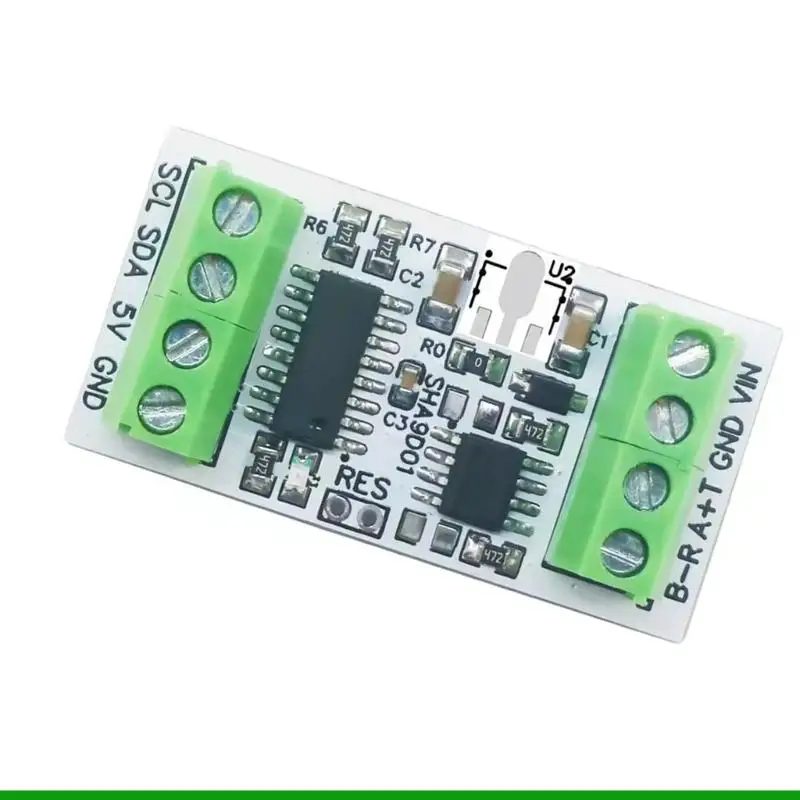 

U55C Modbus -40-125℃ 0-100%RH SHT30 Temperature and Humidity Sensors Module RS485