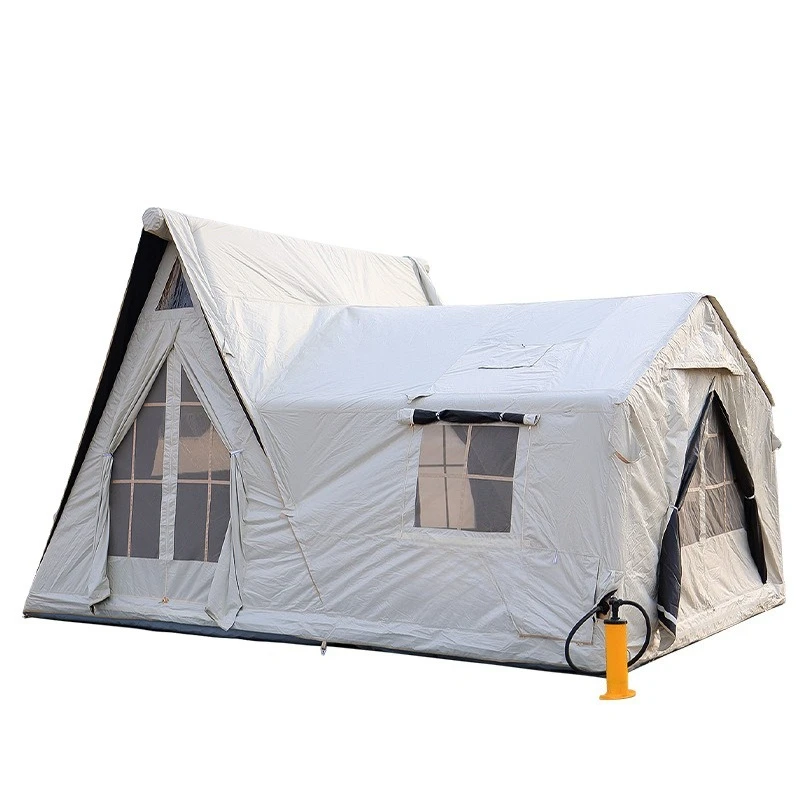 

Inflatable tent, outdoor portable canopy 2-in-1 large space sun protection overnight