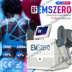 EMS Zero-プロフェッショナルRFマシン,痩身,筋肉刺激,ウルトラ彫刻,減量,6500W, 2024