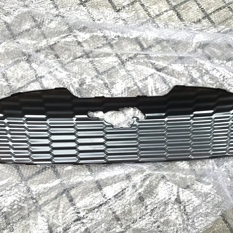 OE Style Front Grille for Ford Mustang MZ8Z8419AAPTM Mach-E 2023-2024 ABS Plastic Gloss Black Finish