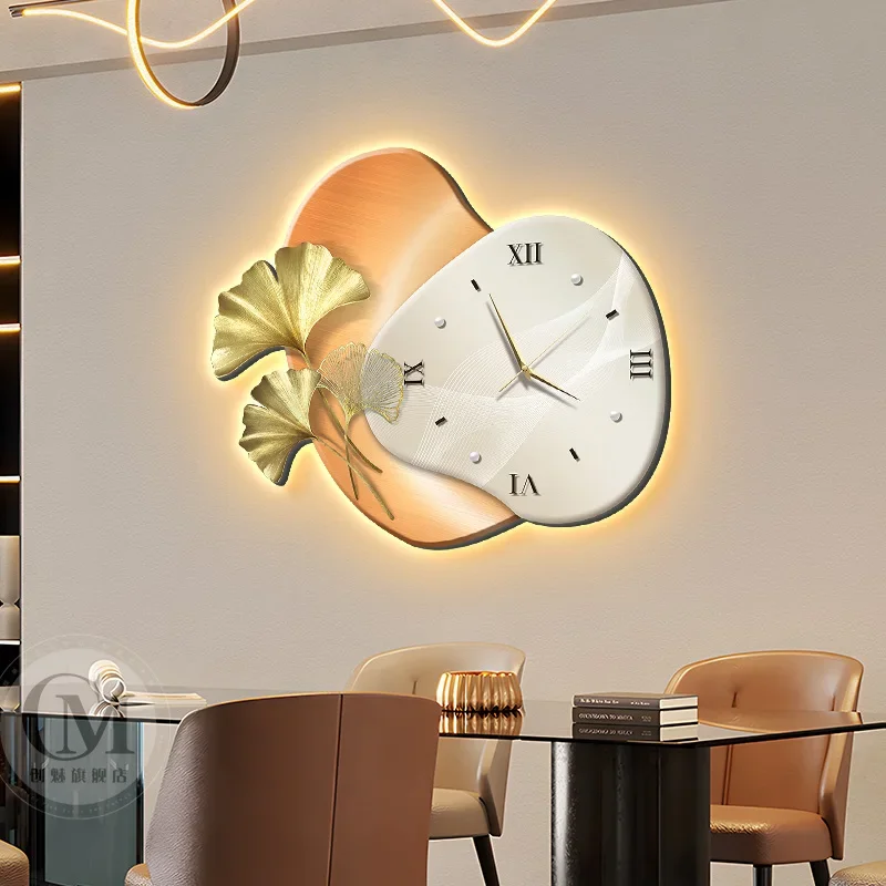 Luxury Digital Wall Clocks Restaurant Nordic Minimalist Silent Wall Watch Aesthetic Interior Horloge Murale Room Decorations