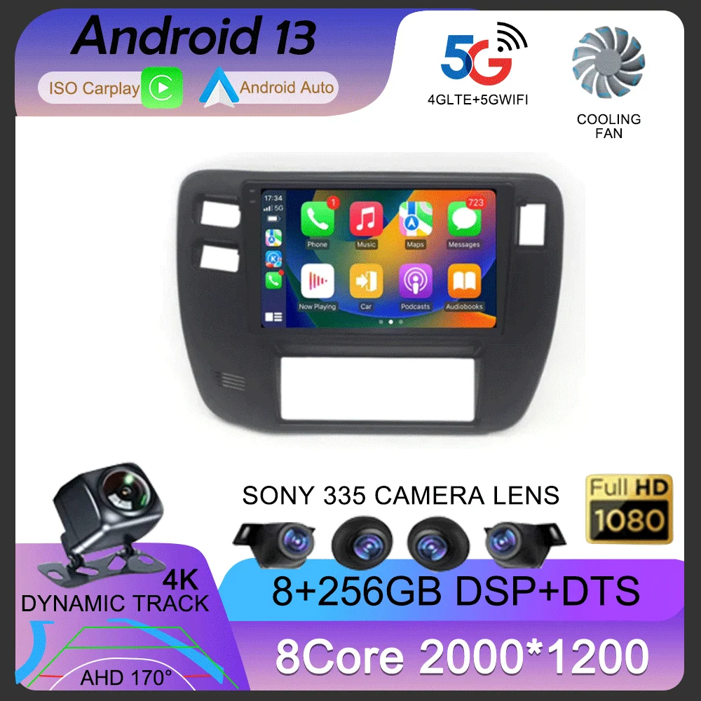 

Android 13 Car Radio For NISSAN Patrol 1997 1998 1999 2000 2001 2002 2003 2004 2005 GPS Navigation Multimedia Player Autoradio