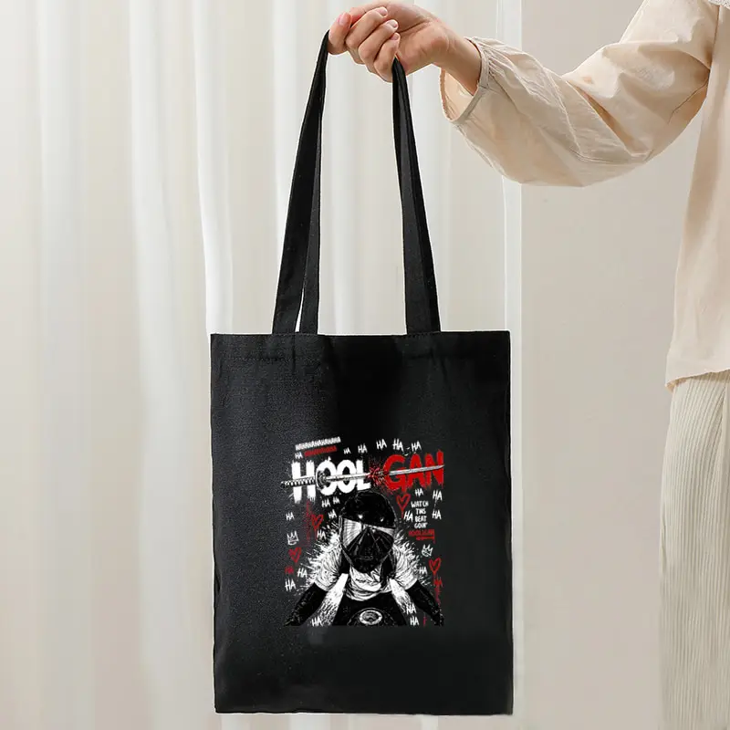 Hooligan Album Arirang 2.0 World Tour 2026 Kpop Fan Gift Foldable Tote Bag Large Capacity Handbag Multi Functional Canvas Bags