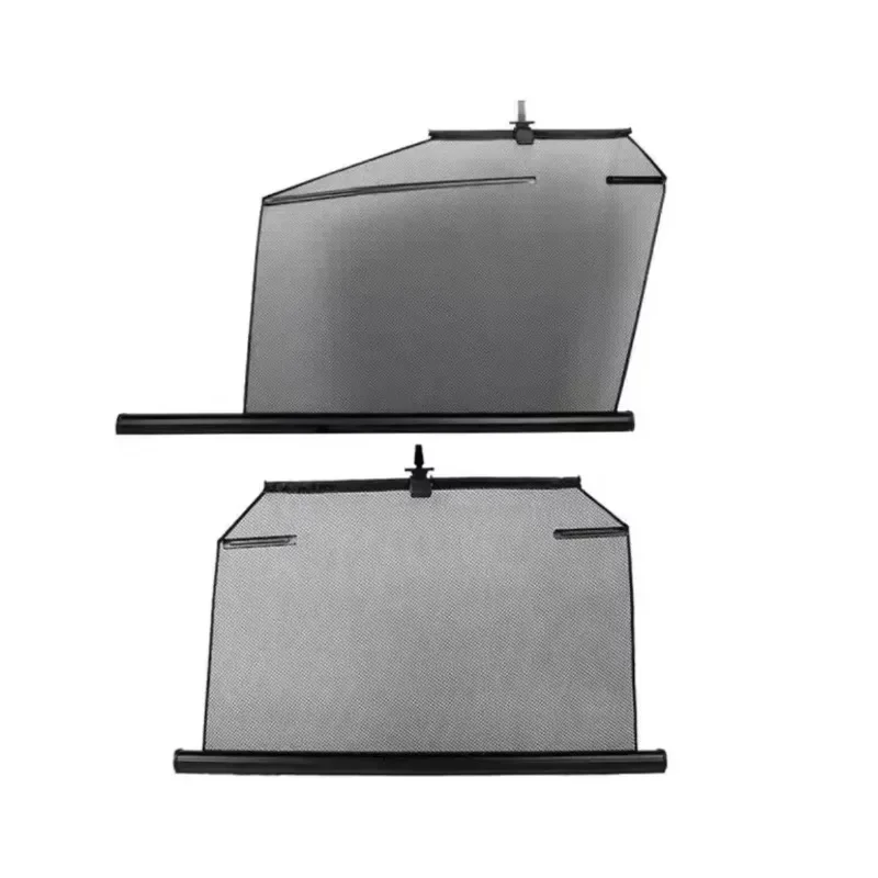 

New summer car UV-proof sunshade Durable nylon mesh glass Retractable and foldable front windshield sunshade Convenient