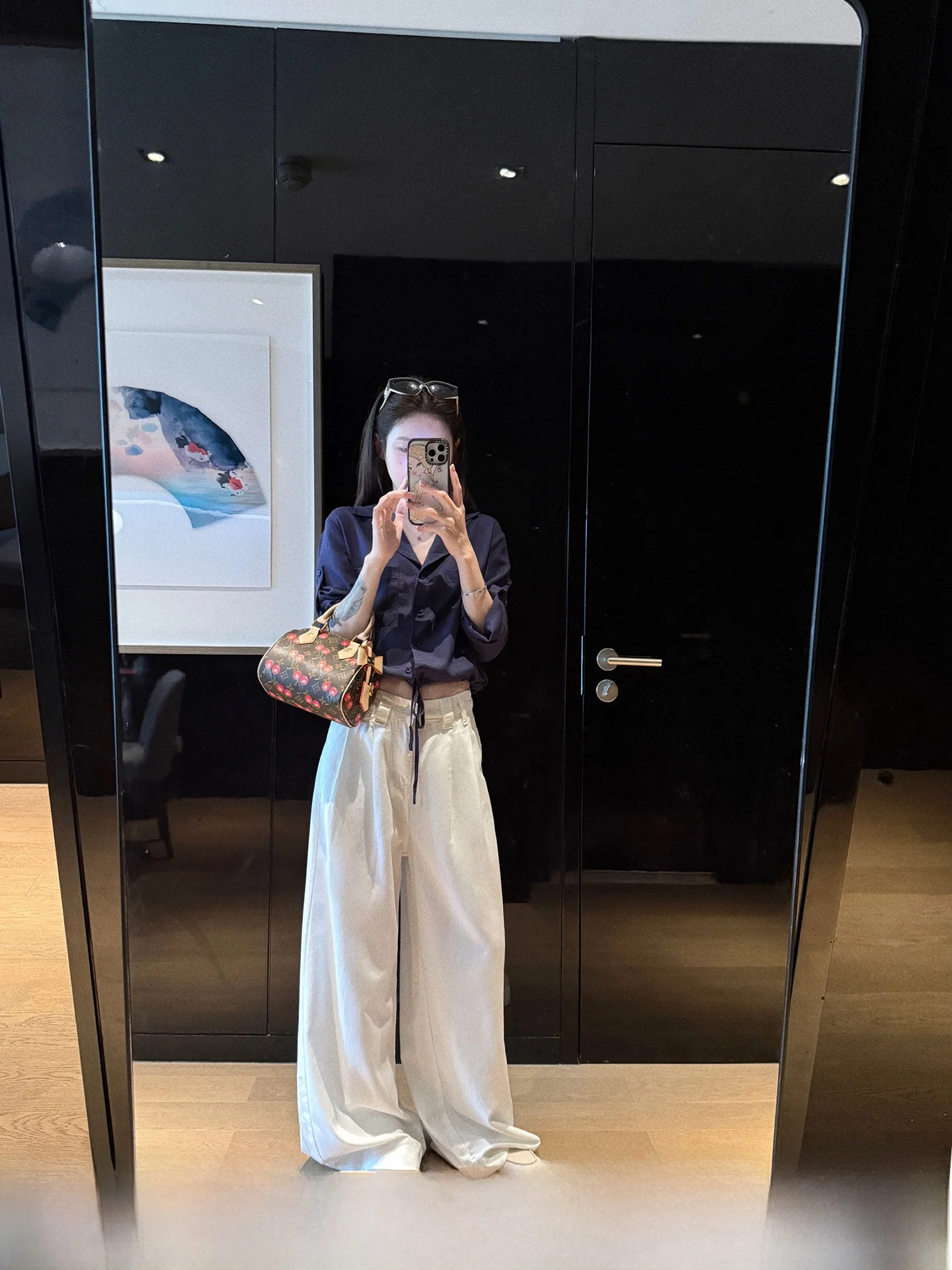 

Широкие джинсы с высокой талией, женские летние повседневные джинсы с высокой талией, белые джинсы прямого кроя длиной до пола