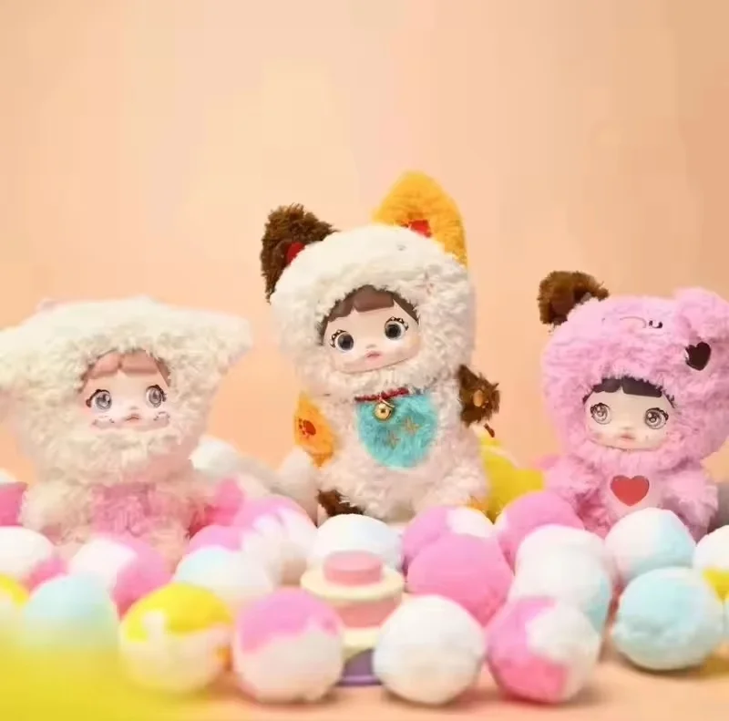 

New Nommi all-day Series Blind Box Cute Plush Trendy Toys Dolls Ornaments Collection For Girls' Birthday Gifts Vinyl Ornaments