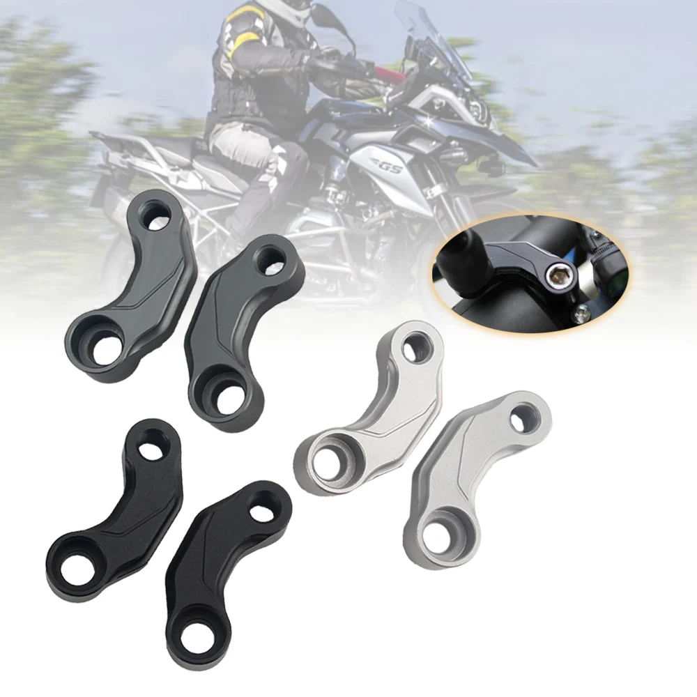 

Motorcycle Mirrors Riser Extension Brackets Adapter Accessories For BMW R1200GS R1250GS LC R1250 R1200 GS R 1250 ADV 2014-2020