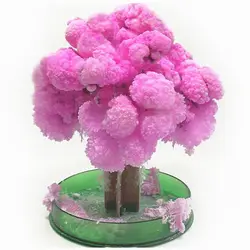 Árbol mágico de flores de cerezo para decoración, árbol de papel decorativo de 14cm con diseño de flor de cerezo, regalo divertido para cultivo, 2022