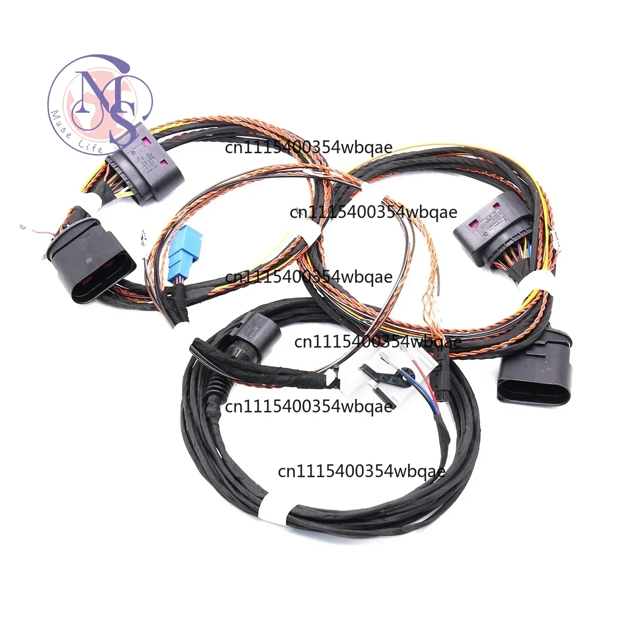 ZOCI-Xenon Headlight AFS Control Wiring Harness 7P6907357FCM, Replacement Parts