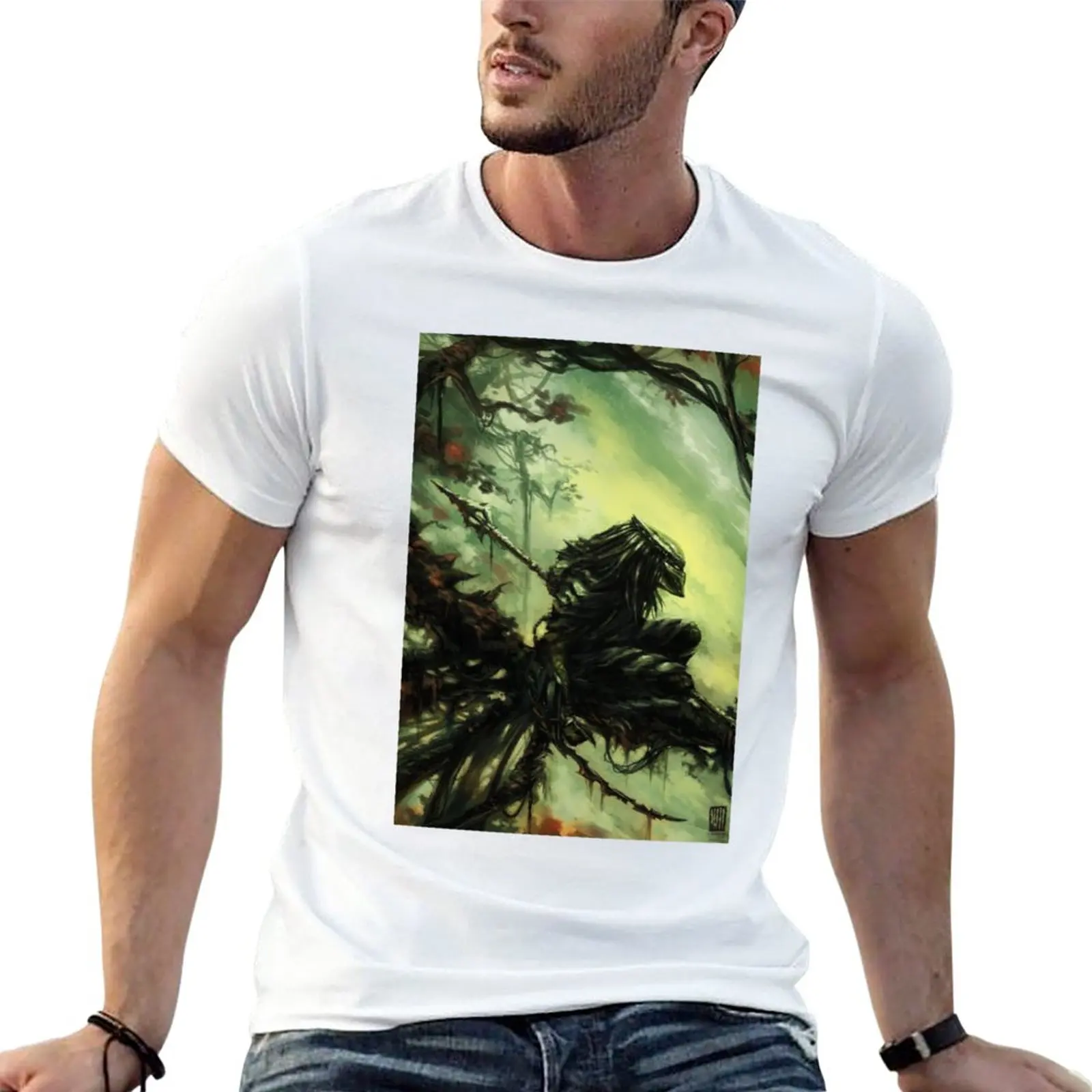 

New Predator_ Hunt T-Shirt Tee shirt man clothes mens graphic t-shirts anime