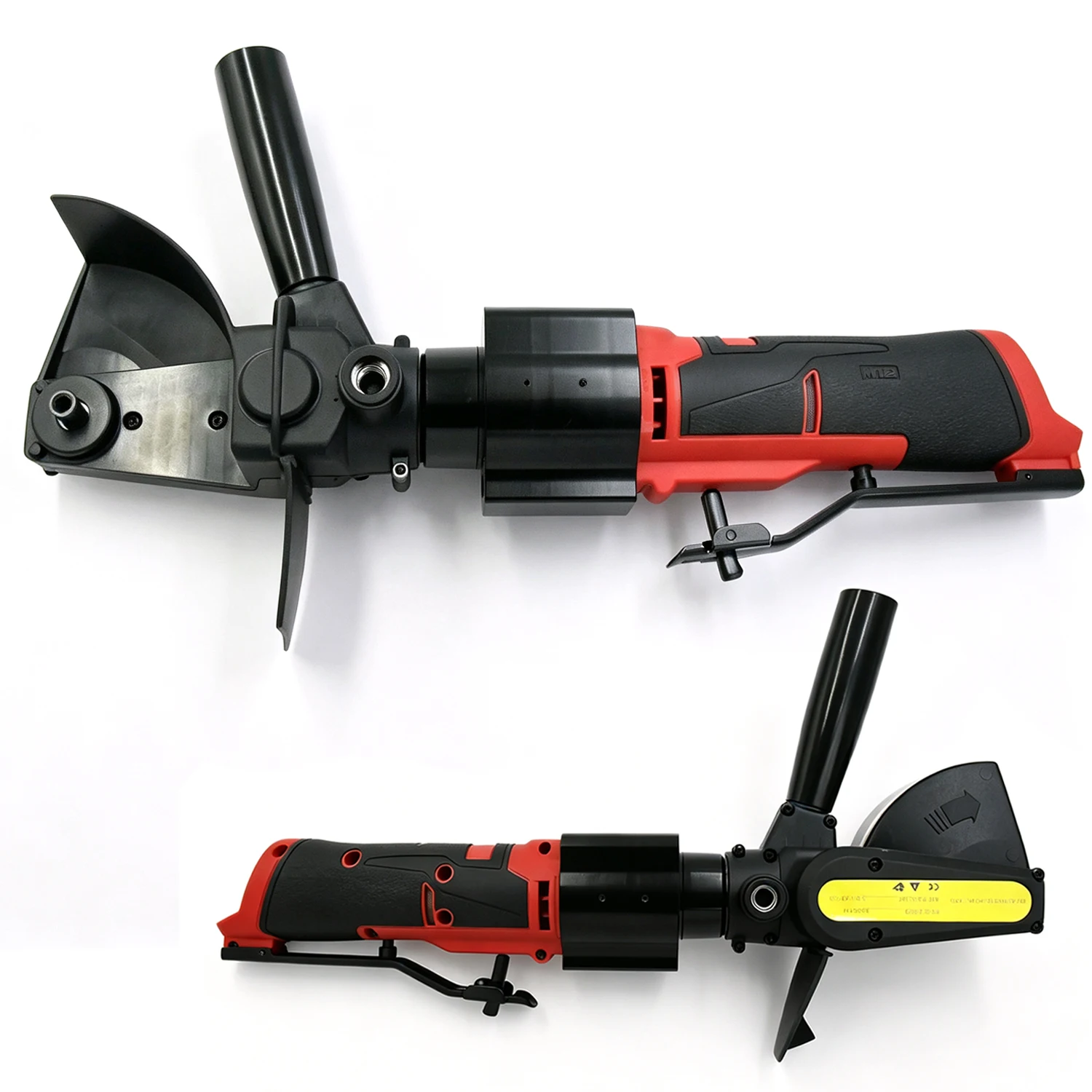 WILIN Brushless Electric Bristle Blaster for Oil Pipe Rust, Metal Plate & Auto Paint Removal For Milwaukee M12 12V 6.0Ah Battery