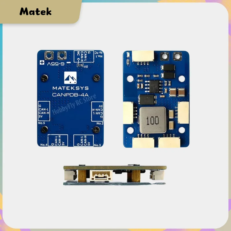 

MATEKSYS MATEK CANPDB W/ 4A BEC & JST-GH SPLITTER 6V to 55V 2-12S CAN PDB For RC FPV Drone Parts