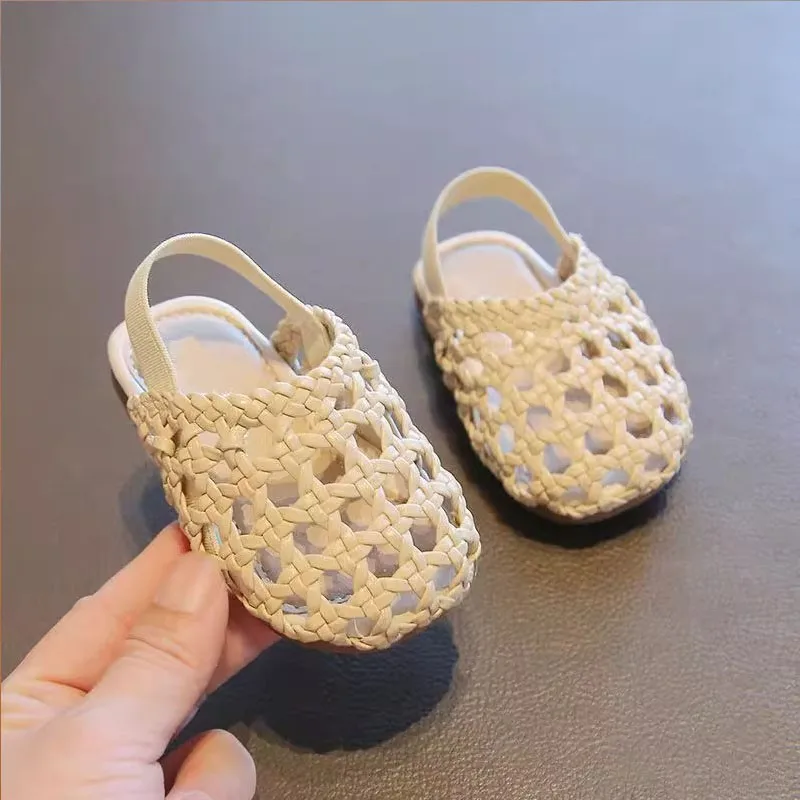 2024 Baby Sports Shoes Toddler Sandals Flat Heel Boys Walking Shoes Kids Girl Garden Sandals Birthday Party Beach Shoes