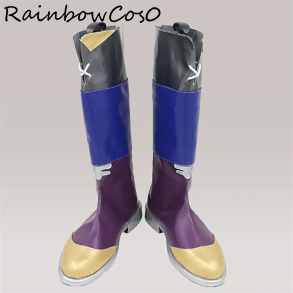 

Bartz Klauser FF5 FINAL FANTASY Cosplay Shoes Boots Game Anime Party Halloween RainbowCos0 W4801