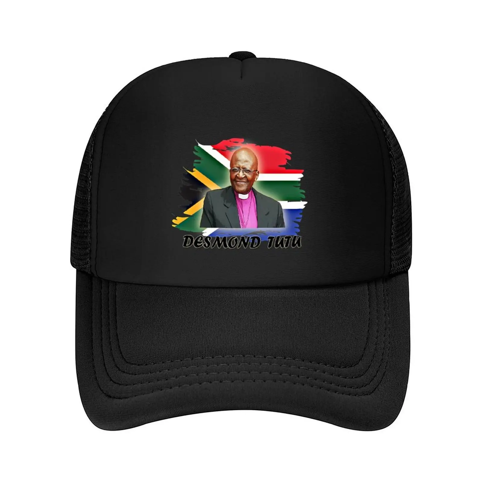 

Desmond Tutu South African flag design Baseball Cap Streetwear Luxury Cap sun caps Luxury Man Hat Women Caps Men's