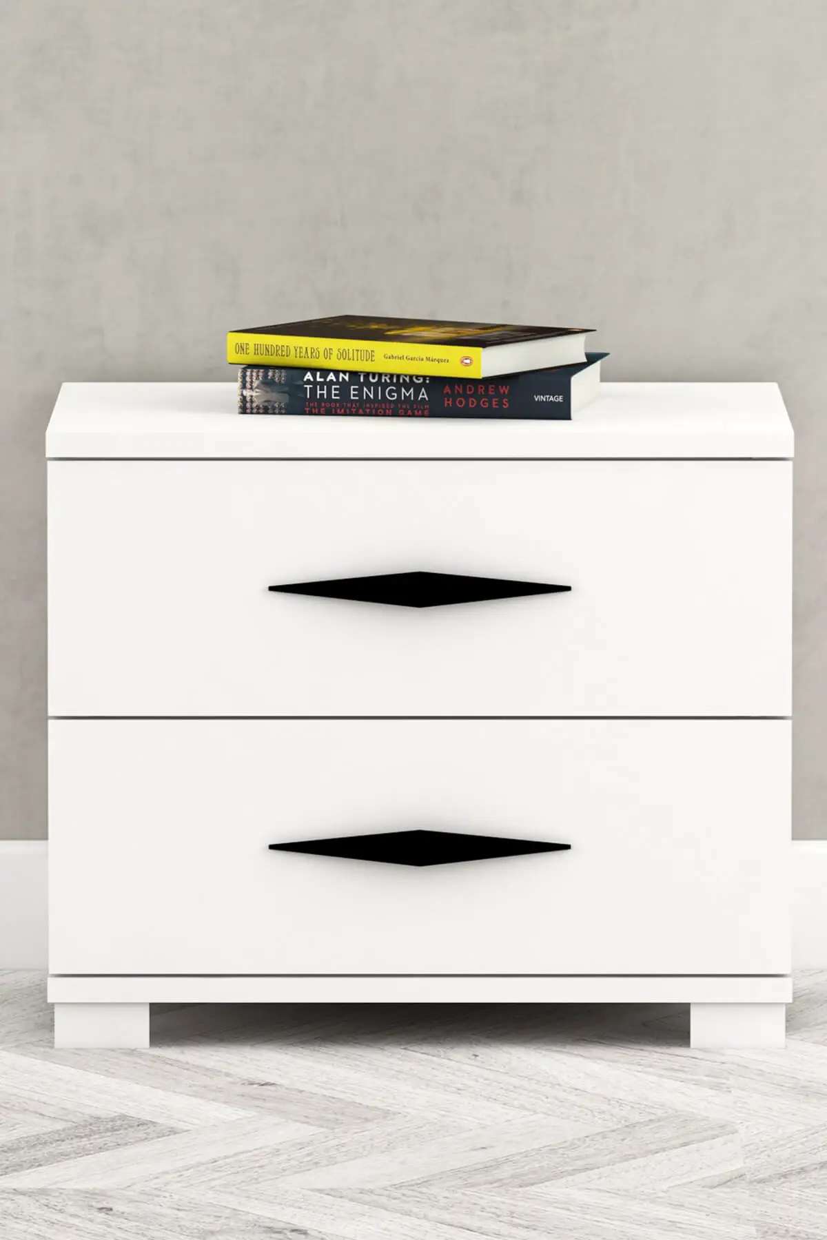 

Double Drawers Bright White Dresser 2021 Bedroom Decoration