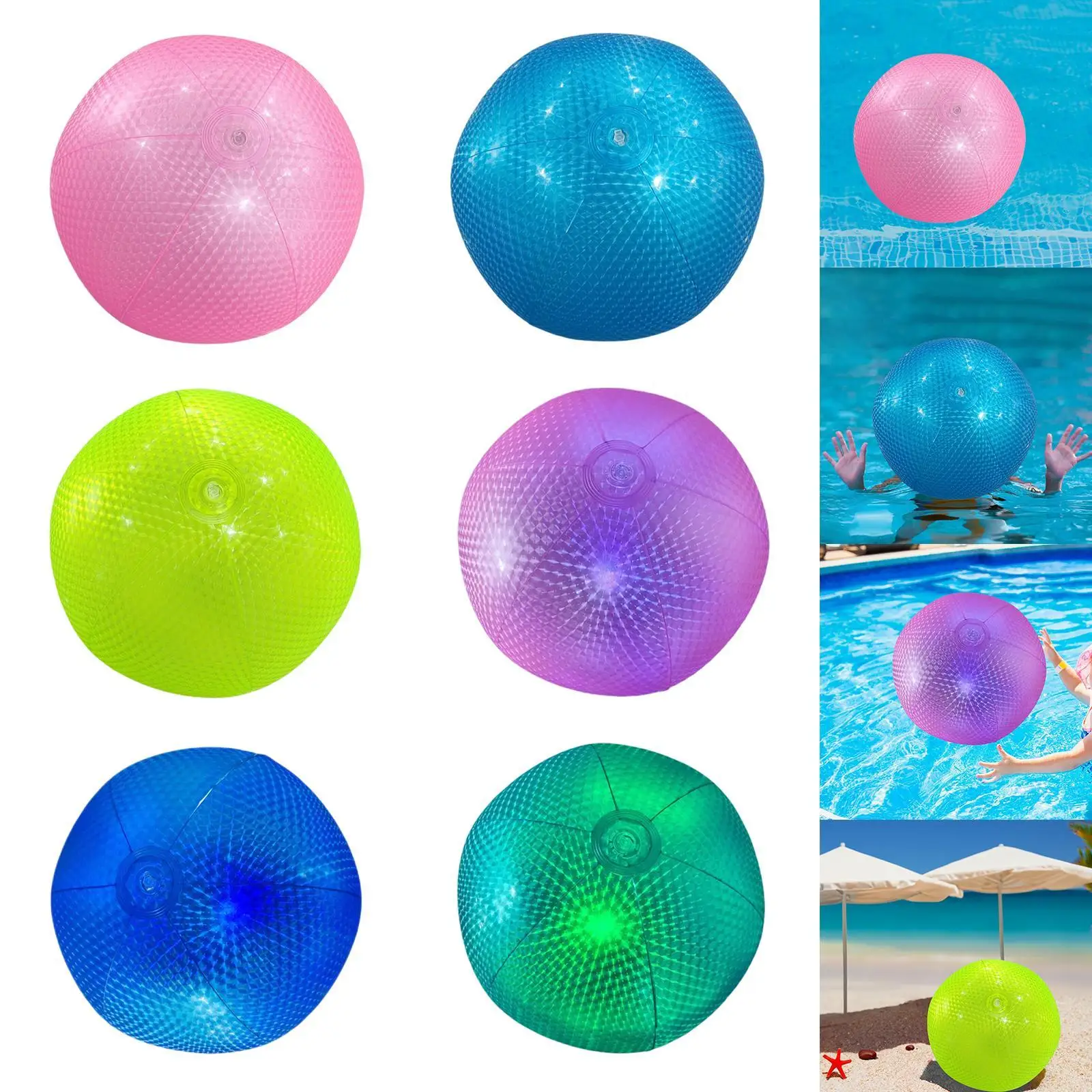 Summer Beach Ball Water Beach Toy 40cm Creative Summer Party