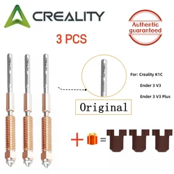Creality K1C Nozzle Unicorn Quick Swap Nozzle Kit with Copper Alloy Hardened Steel Nozzle for K1C,Ender 3 V3/V3 Plus 3D Printers