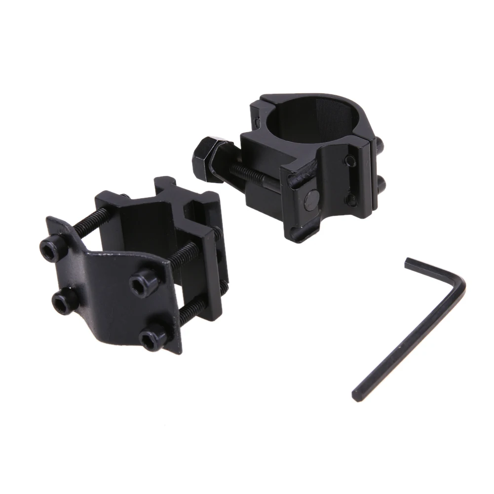 Universal Adjustable Flashlight Mount Clamp for Outdoor Use