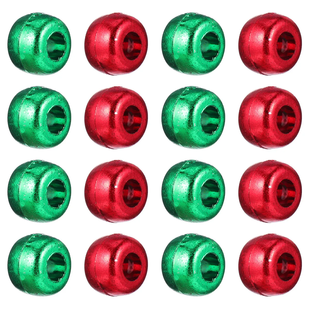 

1000 шт. пластиковых бусин для рукоделия, разноцветные бусины с большим отверстием, креативные аксессуары для изготовления браслетов и поделок своими руками