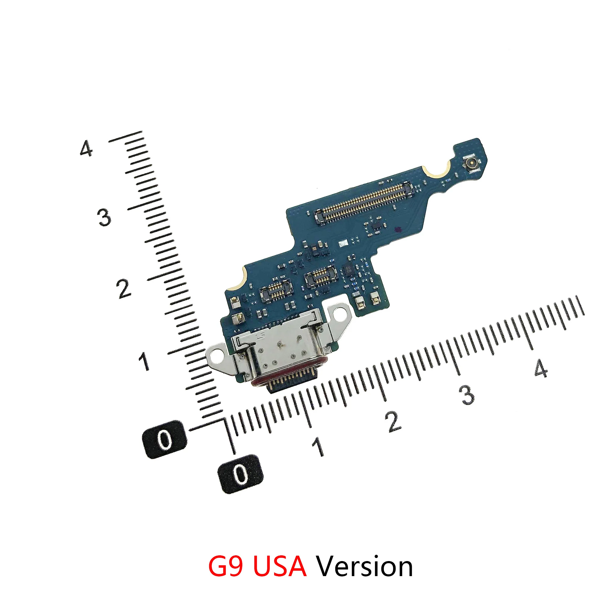 Charging Charger Plug Port Connector Board Parts Flex Cable With Mic For LG G8X G8 G9 ThinQ