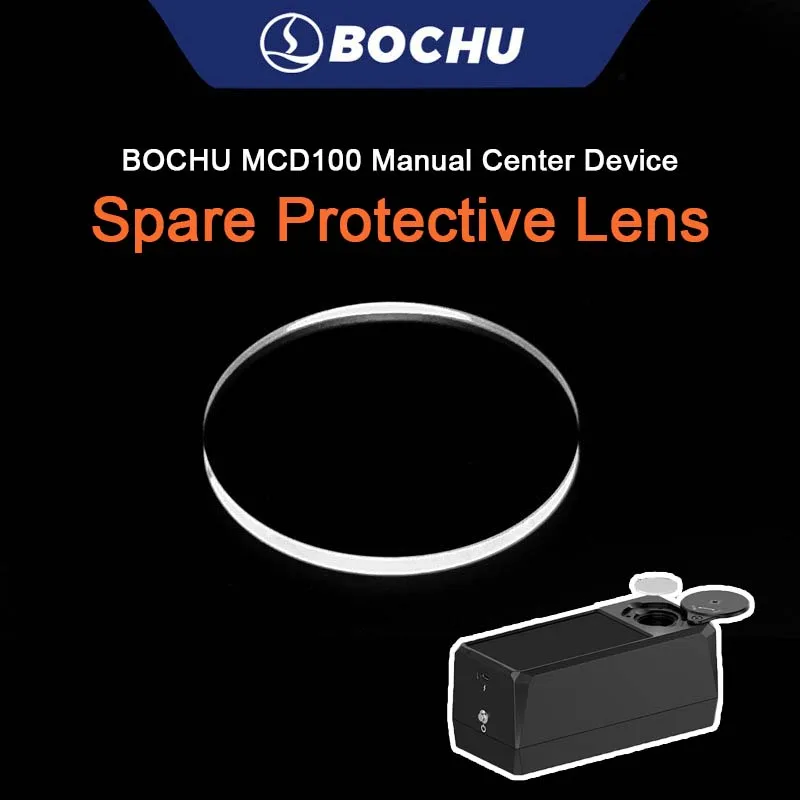 BOCHU MCD100-Glass Manual Center Device Protective Windows 31.8*2 Conductive Glass Nozzle Visual Aligner Spare Lens DP.P.Z0003AA