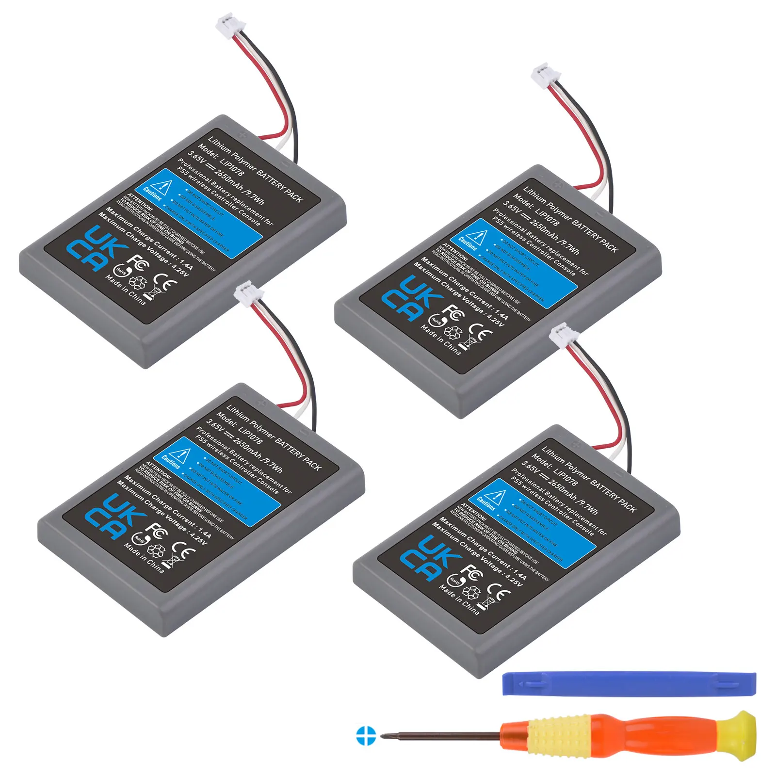 LIP1708 Rechargeable Battery for Sony PS5 Controller DualSense Game Controller