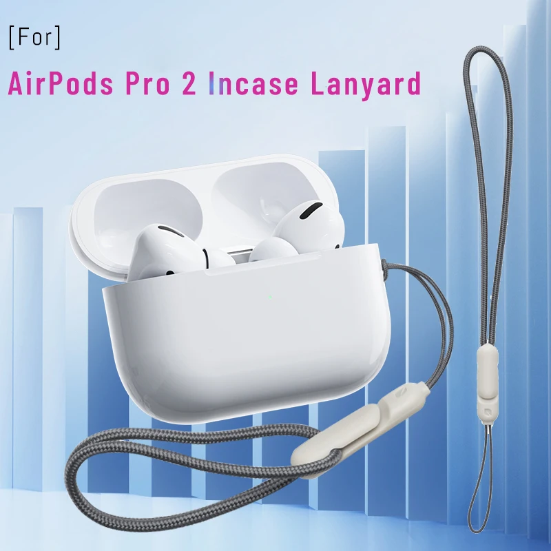 2-1Pcs Airpods Incase Lanyard For Airpods Pro 2nd Generation For Apple Airpods 3 1 2 Pro Case Hang Rope Official Case Hang Rope